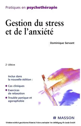 Servant |  Gestion du stress et de l'anxiété | eBook | Sack Fachmedien
