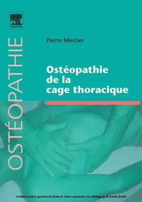 Mercier |  Ostéopathie de la cage thoracique | eBook | Sack Fachmedien