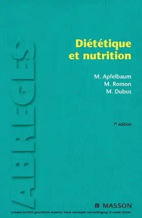 Apfelbaum / Romon-Rousseaux / Dubus |  Diététique et nutrition | eBook | Sack Fachmedien