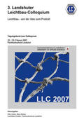 Hochschule Landshut / Huber / Bicker |  3. Landshuter Leichtbau-Colloquium (2007) | Buch |  Sack Fachmedien