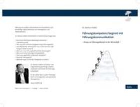 Dobler | Führungskompetenz beginnt mit Führungskommunikation | Buch | 978-3-00-035012-2 | sack.de