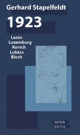 Stapelfeldt |  1923 | Buch |  Sack Fachmedien
