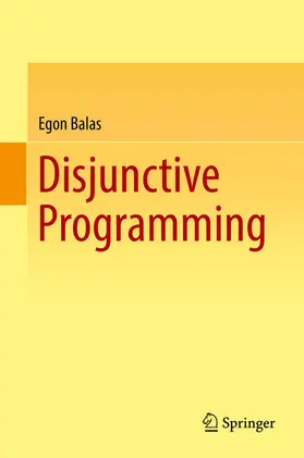 Balas | Disjunctive Programming | E-Book | sack.de