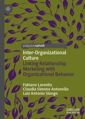 Larentis / Slongo / Antonello |  Inter-Organizational Culture | Buch |  Sack Fachmedien