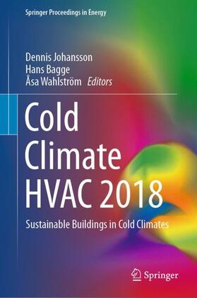 Johansson / Wahlström / Bagge |  Cold Climate HVAC 2018 | Buch |  Sack Fachmedien