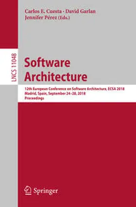 Cuesta / Garlan / Pérez | Software Architecture | E-Book | sack.de