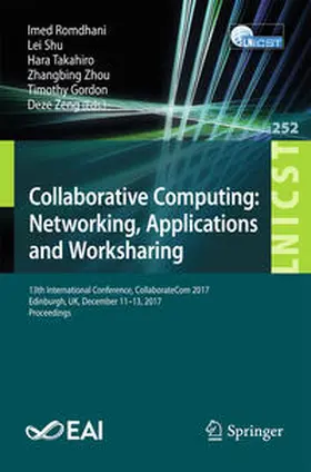 Romdhani / Shu / Takahiro |  Collaborative Computing: Networking, Applications and Worksharing | eBook | Sack Fachmedien