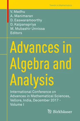 Madhu / Manimaran / Easwaramoorthy | Advances in Algebra and Analysis | E-Book | sack.de