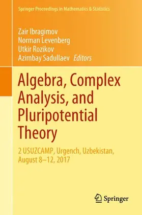 Ibragimov / Sadullaev / Levenberg |  Algebra, Complex Analysis, and Pluripotential Theory | Buch |  Sack Fachmedien