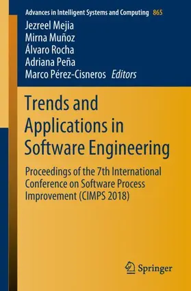 Mejia / Muñoz / Pérez-Cisneros |  Trends and Applications in Software Engineering | Buch |  Sack Fachmedien