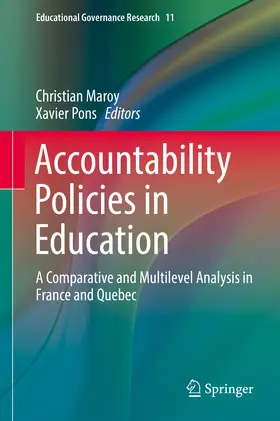Maroy / Pons |  Accountability Policies in Education | eBook | Sack Fachmedien