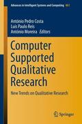 Costa / Moreira / Reis |  Computer Supported Qualitative Research | Buch |  Sack Fachmedien