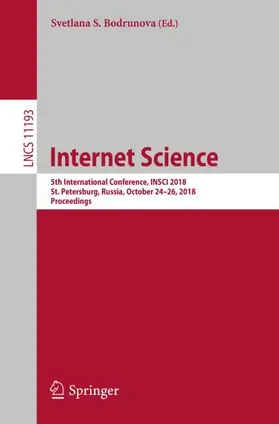 Bodrunova |  Internet Science | Buch |  Sack Fachmedien
