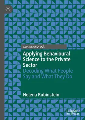 Rubinstein | Applying Behavioural Science to the Private Sector | E-Book | sack.de