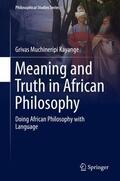 Kayange |  Meaning and Truth in African Philosophy | Buch |  Sack Fachmedien