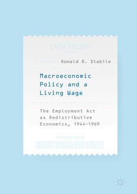 Stabile | Macroeconomic Policy and a Living Wage | E-Book | sack.de