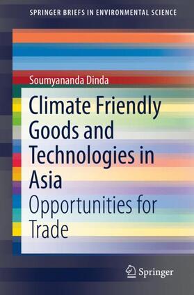 Dinda |  Climate Friendly Goods and Technologies in Asia | Buch |  Sack Fachmedien