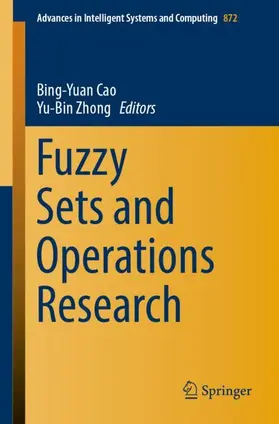 Zhong / Cao |  Fuzzy Sets and Operations Research | Buch |  Sack Fachmedien