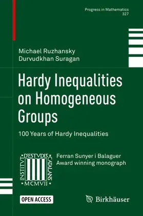 Suragan / Ruzhansky |  Hardy Inequalities on Homogeneous Groups | Buch |  Sack Fachmedien