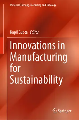 Gupta | Innovations in Manufacturing for Sustainability | E-Book | sack.de