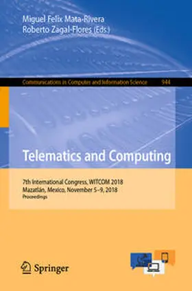 Mata-Rivera / Zagal-Flores | Telematics and Computing | E-Book | sack.de