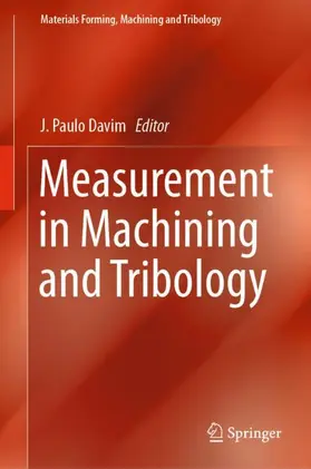 Davim |  Measurement in Machining and Tribology | Buch |  Sack Fachmedien