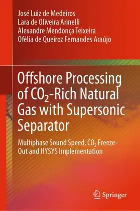 de Medeiros / Araújo / de Oliveira Arinelli |  Offshore Processing of CO2-Rich Natural Gas with Supersonic Separator | Buch |  Sack Fachmedien