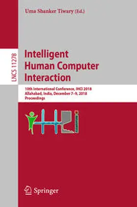 Tiwary | Intelligent Human Computer Interaction | E-Book | www.sack.de