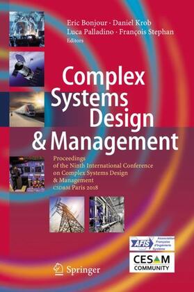 Bonjour / Stephan / Krob | Complex Systems Design & Management | Buch | 978-3-030-04208-0 | sack.de