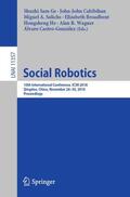 Ge / Cabibihan / Salichs |  Social Robotics | Buch |  Sack Fachmedien