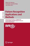 De Marsico / Fred / di Baja |  Pattern Recognition Applications and Methods | Buch |  Sack Fachmedien