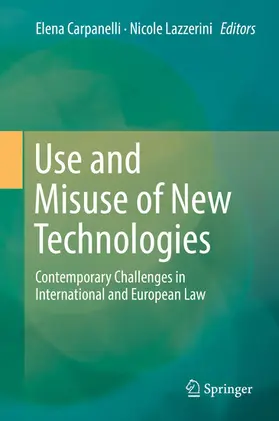 Carpanelli / Lazzerini | Use and Misuse of New Technologies | E-Book | sack.de