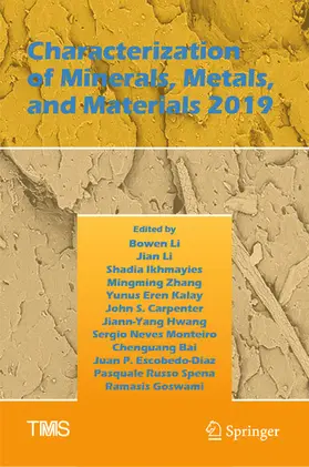 Li / Ikhmayies / Zhang |  Characterization of Minerals, Metals, and Materials 2019 | eBook | Sack Fachmedien