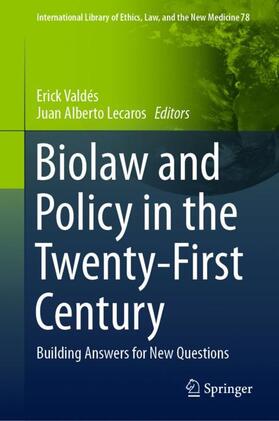 Lecaros / Valdés | Biolaw and Policy in the Twenty-First Century | Buch | 978-3-030-05902-6 | sack.de