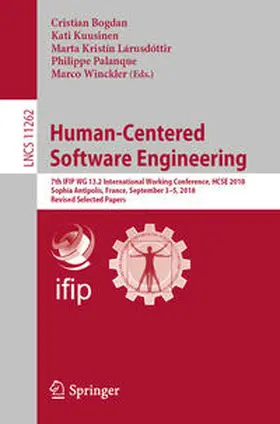 Bogdan / Kuusinen / Lárusdóttir | Human-Centered Software Engineering | E-Book | sack.de