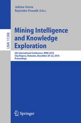 Groza / Prasath | Mining Intelligence and Knowledge Exploration | E-Book | www.sack.de