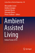 Leone / Caroppo / Rescio |  Ambient Assisted Living | eBook | Sack Fachmedien