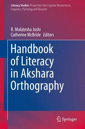 McBride / Joshi |  Handbook of Literacy in Akshara Orthography | Buch |  Sack Fachmedien