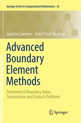 Stephan / Gwinner |  Advanced Boundary Element Methods | Buch |  Sack Fachmedien