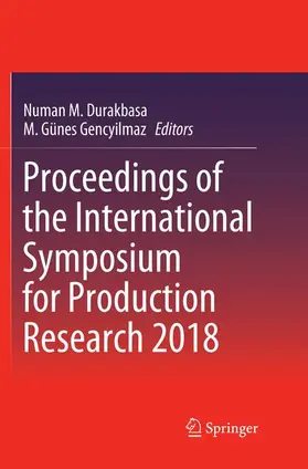 Gencyilmaz / Durakbasa |  Proceedings of the International Symposium for Production Research 2018 | Buch |  Sack Fachmedien