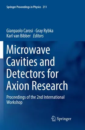 Carosi / van Bibber / Rybka |  Microwave Cavities and Detectors for Axion Research | Buch |  Sack Fachmedien