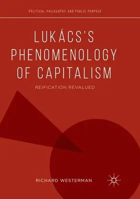 Westerman |  Lukács's Phenomenology of Capitalism | Buch |  Sack Fachmedien
