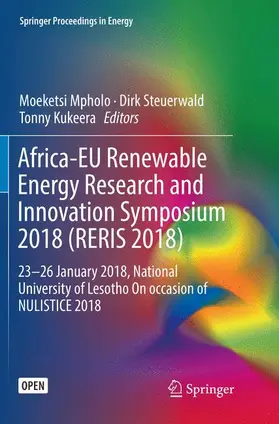 Mpholo / Kukeera / Steuerwald |  Africa-EU Renewable Energy Research and Innovation Symposium 2018 (RERIS 2018) | Buch |  Sack Fachmedien