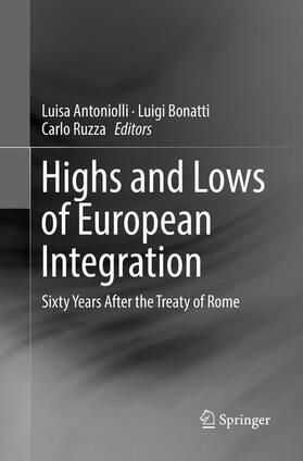 Antoniolli / Ruzza / Bonatti |  Highs and Lows of European Integration | Buch |  Sack Fachmedien