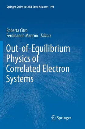 Mancini / Citro |  Out-of-Equilibrium Physics of Correlated Electron Systems | Buch |  Sack Fachmedien