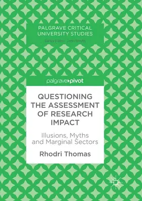 Thomas |  Questioning the Assessment of Research Impact | Buch |  Sack Fachmedien
