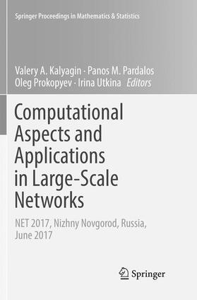 Kalyagin / Utkina / Pardalos |  Computational Aspects and Applications in Large-Scale Networks | Buch |  Sack Fachmedien