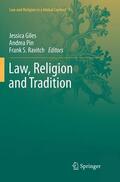 Giles / Ravitch / Pin |  Law, Religion and Tradition | Buch |  Sack Fachmedien