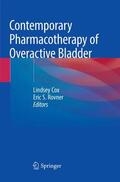 Rovner / Cox |  Contemporary Pharmacotherapy of Overactive Bladder | Buch |  Sack Fachmedien