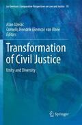 van Rhee / Uzelac |  Transformation of Civil Justice | Buch |  Sack Fachmedien